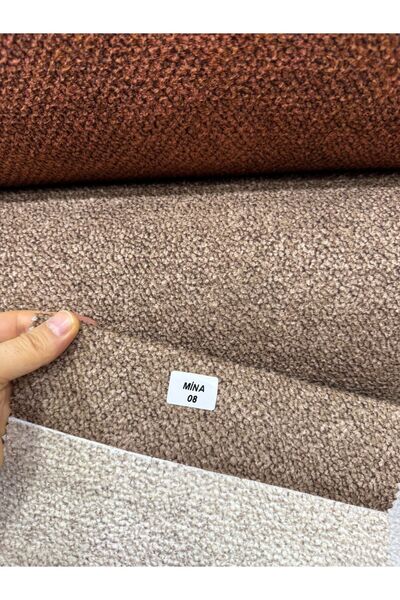 Enesar Home PUFY (AÇIK KAHVE) Yumuşak Döşemelik Kumaş Premium Kalite