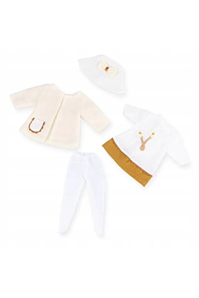 kinderplay Set hainute pentru papusica Teacher Clara 47 cm White