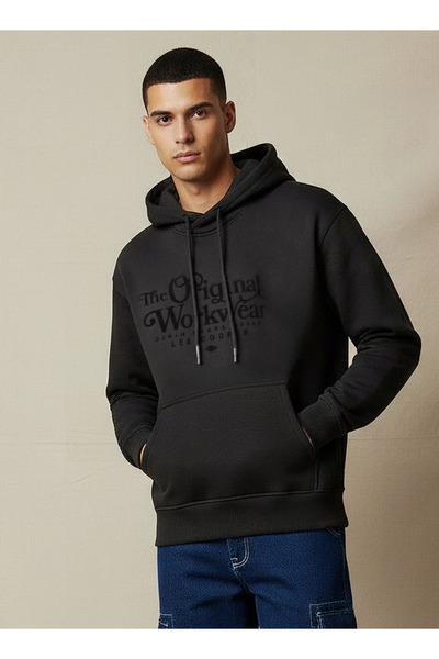 Lee Cooper Men Embroidered Hoodie