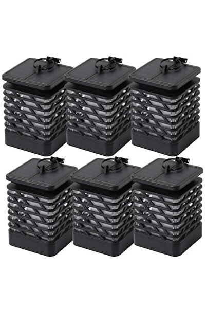 selling depot Set de 6 lămpi solare cu flacără SELLING DEPOT, tip flacără, ne...