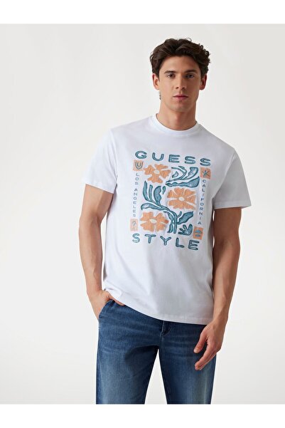 Guess Ss Cn Guess Style Erkek Regular Fit T-Shirt