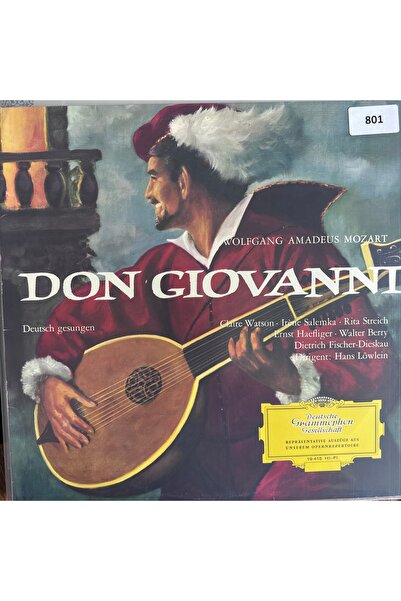 DON GIOVANNI - ORİJİNAL DÖNEM BASKI KLASİK MÜZİK PLAKLARI