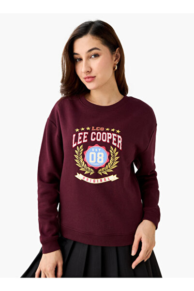 Lee Cooper سويت شيرت بقصّة عادية مع طباعة