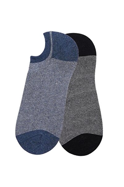 Tudors Men's 2 Pack Patterned Booties Socks