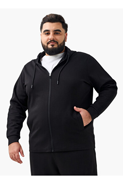 FAV Men Zip-Through Hooded Sweatshirt