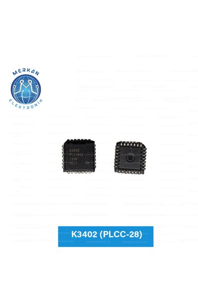 MERKAN ELEKTRONİK K3402 (PLCC-28) ORİJİNAL OTO BEYİN TAMİR ENTEGRELERİ