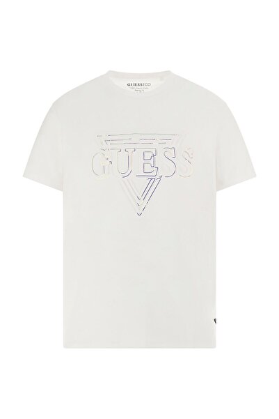 Guess Bsc Triangle Erkek Regular Fit T-Shirt