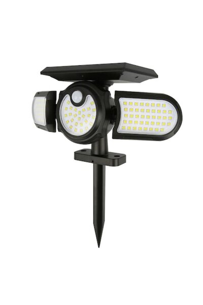 selling depot Lampă solară de exterior SH-1206A, senzor de mișcare, 3 capete ...