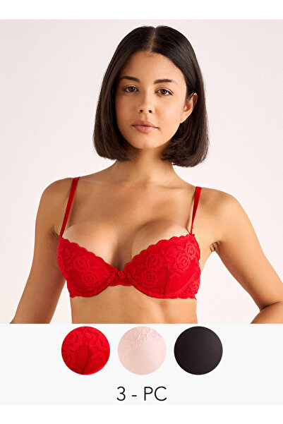 FAV Demi Bra - Pack of 3