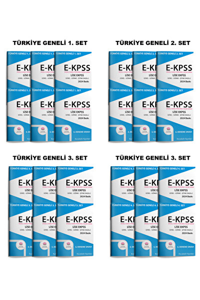 Kocakafa Yayıncılık EKPSS 24'lü Deneme Sınavı Ortaöğretim Genel-Görme-İşitme2...