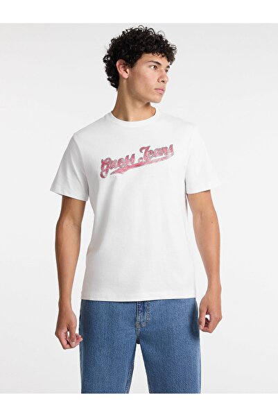 Guess Jeans Ss Cn Reg Erkek Regular Fit T-Shirt