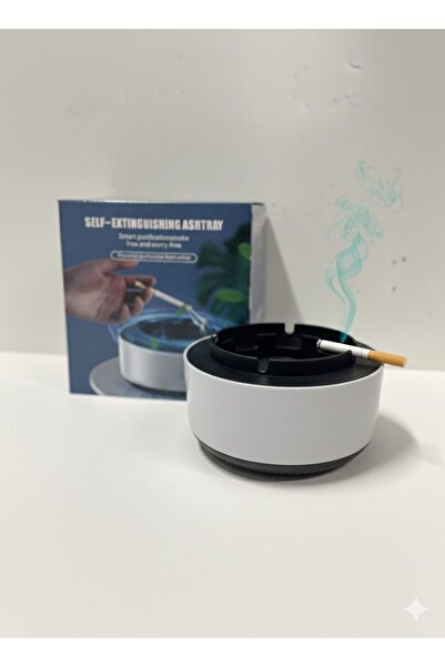 ydn Pilli Akıllı Kokusuz Küllük Dumanı İçine Çeken Kül Tablası Hava Temizleyici
