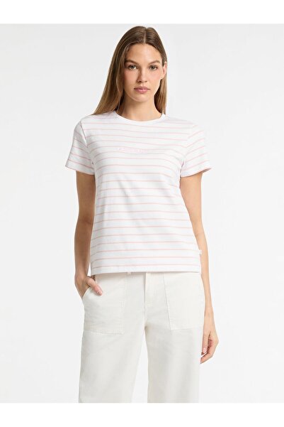 Guess Jeans Ss Cn Reg Kadın Regular Fit T-Shirt