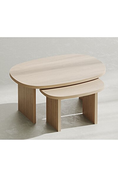 Normod Klipp İskandinav Sehpa Takımı – Çizilmeye Dayanıklı, Premium Kaplama