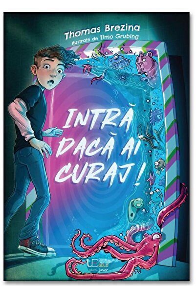 Editura Univers Enciclopedic Junior Intra daca ai curaj!, Thomas Brezina