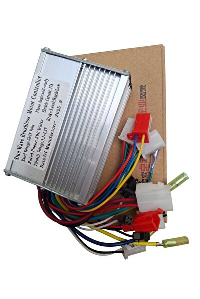 Federal Brushless Motor Controller 36V–48V 500W – Sine Wave, Electric Bike, Scooter, ATV