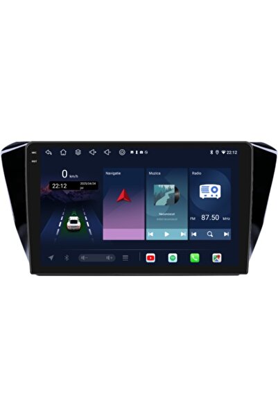 Piloton Navigație pentru Skoda Superb 3 (2015-2019) 10 inch, 6GB, 128GB, Octa...