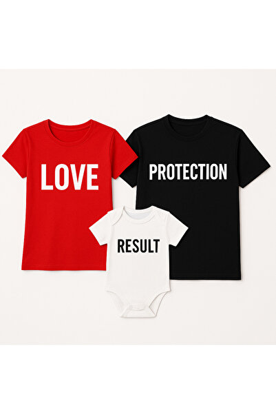 OEM Assorted Family T-shirt Set – | LOVE PROTECTION RESULT, Tipo-ART