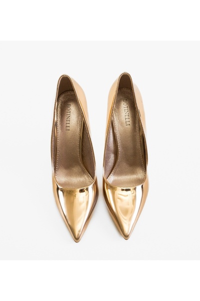 BENOTTİ Pantofi stiletto aurii Helar