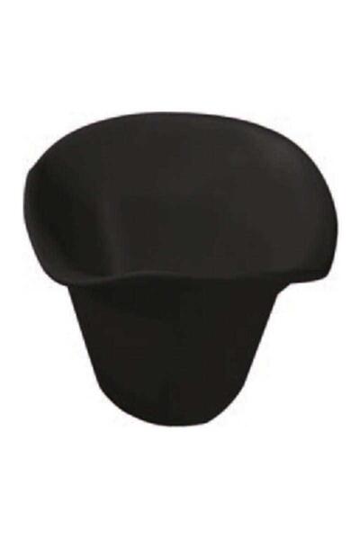 Zicco K-2019 Melamine Sauce Bowl, 22X19.5 Cm, Matte Black