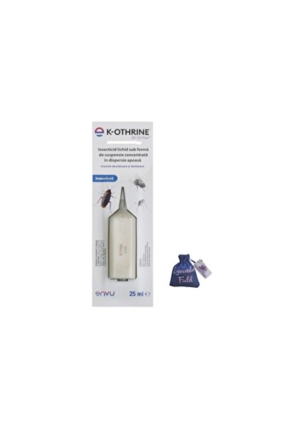 envu Solutie K-Othrine 7.5 Flow 25 ml + sac Lavanda 10 g – Insecticid gândaci, Purici, tantari