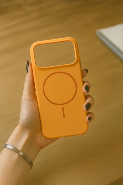 FABRON جراب هاتف مخملي داخلي متوافق مع هاتف Apple Iphone 17 Pro Max من Magsaf...