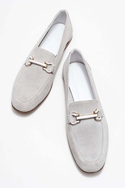 Zeynep Sıradağlı Pantofi casual de damă piele naturală loafers detaliu la cat...