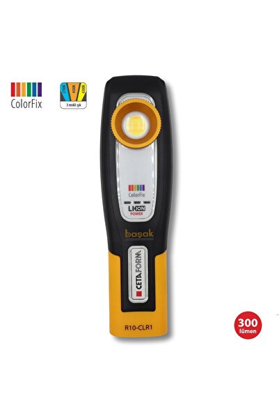CETA FORM Şarjlı Led Boya Kontrol Lambası R10-CLR1 Colorfix