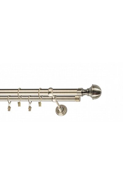 KLEIDECO galerie metal 25/19 mm AUSTRIA dubla, auriu-antic, 120 cm, capete WELS