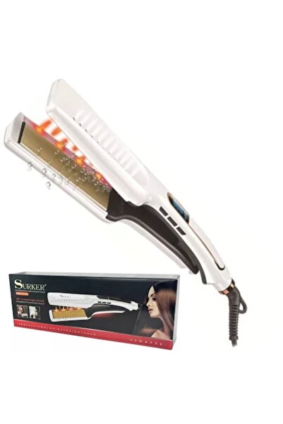 selling depot Placă de îndreptat părul SK-2373, plăci ceramice, afișaj LED, 45W, alb