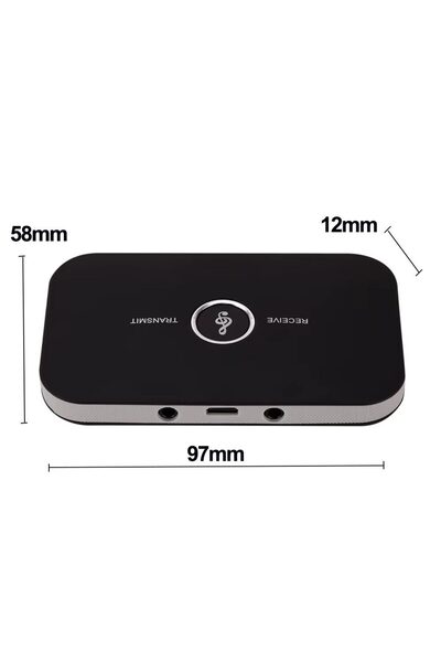 Apera CR19 Kablosuz 2in1 A2DP Bluetooth 5.0 Ses Adaptörü Alıcı-Verici Transmitter-Receiver TV PC Araç