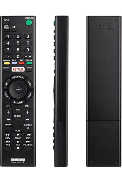 Generic Universal Remote for Sony TV - Replacement for Sony Bravia Smart LCD/LED HDTV with Netflix Button