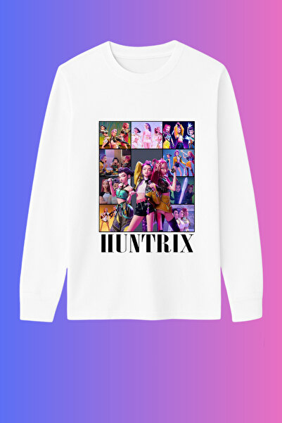 MECH BUTİK Μακρυμάνικο μπλουζάκι από χτενισμένο βαμβάκι K-Pop Demon Hunters H...