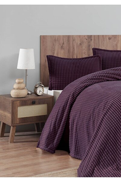 Bella Home طقم بطانية مزدوجة من مودرن لاين 3 قطع - 220x240 سم - الصندوق الأصل...