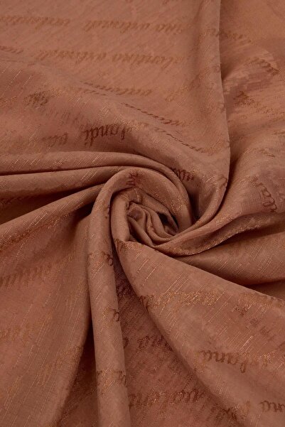 Valentino Orlandi شال سيينا من الجاكار - نمط مميز - 17 - لون خوخي