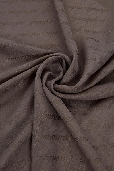 Valentino Orlandi Siena, Jacquard Cocoon Shawl - Signature Pattern - 16 - Mink