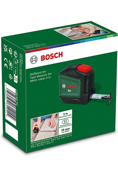 Bosch شريط قياس 3 أمتار 1600A027PJ