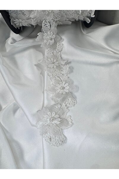 jasmina store inci detaylı üç boyutlu çıtır dantel şerit