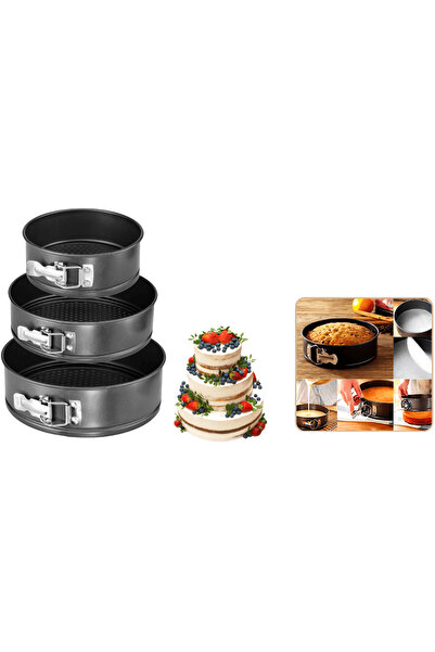 Decakila Set 3 Forme Rotunde Tort