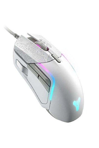 SteelSeries Rival 5 Destiny 2 Edition Wired Optical Gaming Mouse, RGB, 100-18...