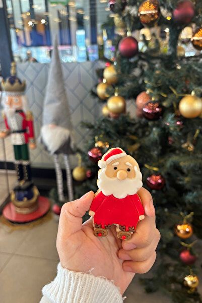 CESTOPİENO Multi-Piece Santa Claus Dough Sculpting Set in Pajamas /Cookies, Ceramic, Polymer Clay 6X9 cm