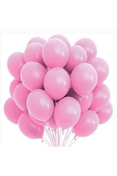 selling depot Set de 100 de baloane din latex roz - 25 cm
