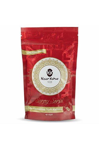Hisar Kahve Saray Serisi Çifte Kavrulmuş Türk Kahvesi 100 g