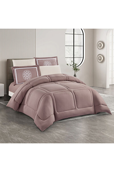 unique home collection طقم لحاف صوفيا من يونيك هوم، 4 قطع، مقاس مزدوج - 240×1...