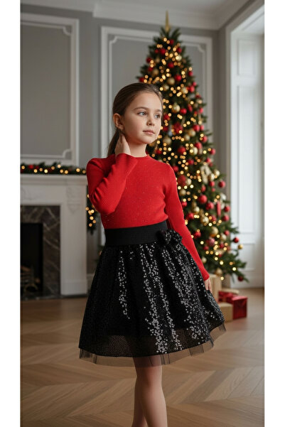 Ugly Duck FUSTA DETALIATA CU TUL CU PAPELE DE STIUCĂ PENTRU VÂRSTA DE 05-14 A...