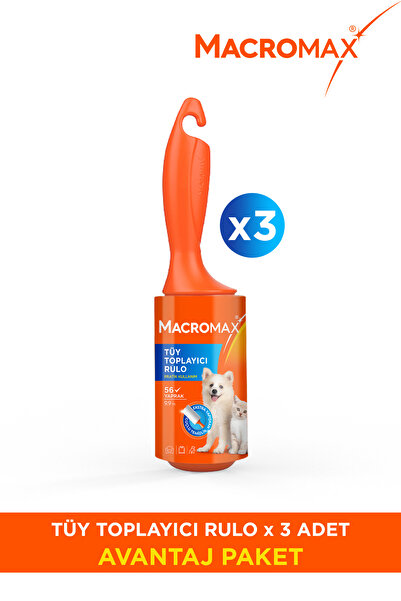 MACROMAX Lint Roller X3 Advantage Package