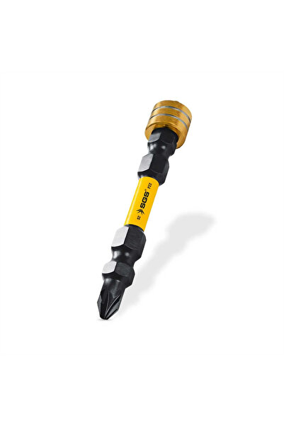SGS MANYETİK ÇİFT YÖNLÜ BİTS UÇ PZ2 65mm Black-Pro Series