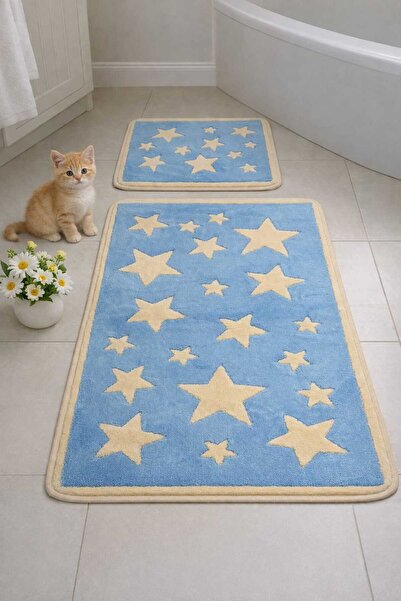 HOMEMOME Комплект Памуклу Йълдиз (60*100 + 50*60)