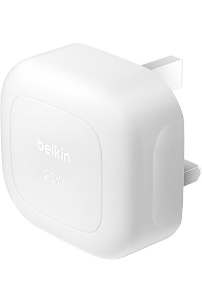 Belkin BoostCharge 20W Cubic Wall Charger, USB-C Power Delivery Fast Charging...