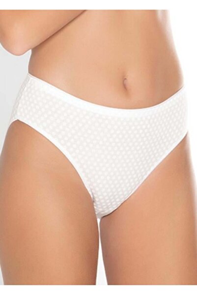 Belinay 2026 Pamuklu Puantiye Baskılı Kadın Külot